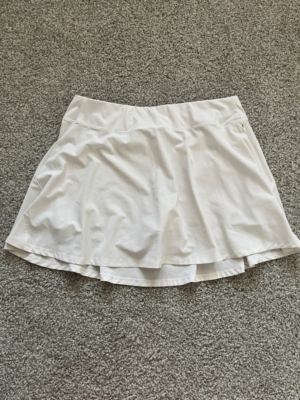 All In Motion White High Rise Tennis Skirt Size XL